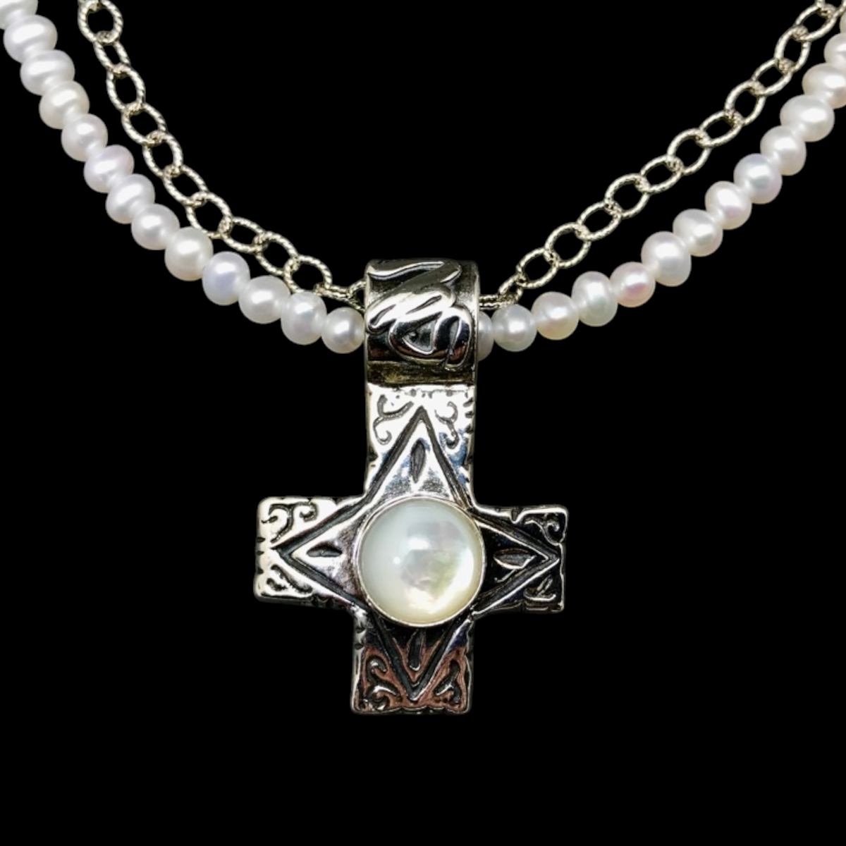 Mother of Pearl Equality Necklace