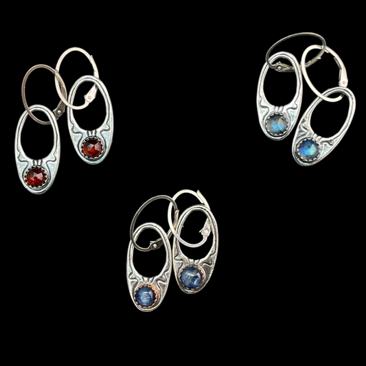 Rising Moon Earrings