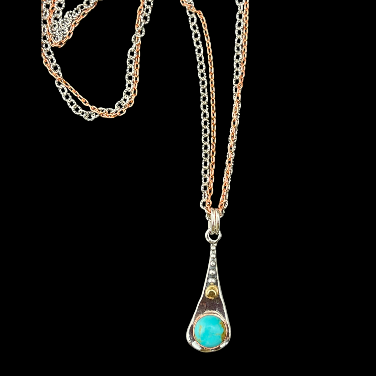 Gemstone Drop Necklace