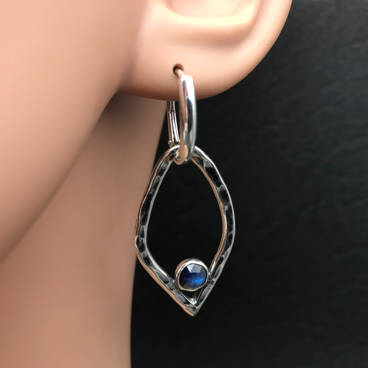 Single Flame Earrings