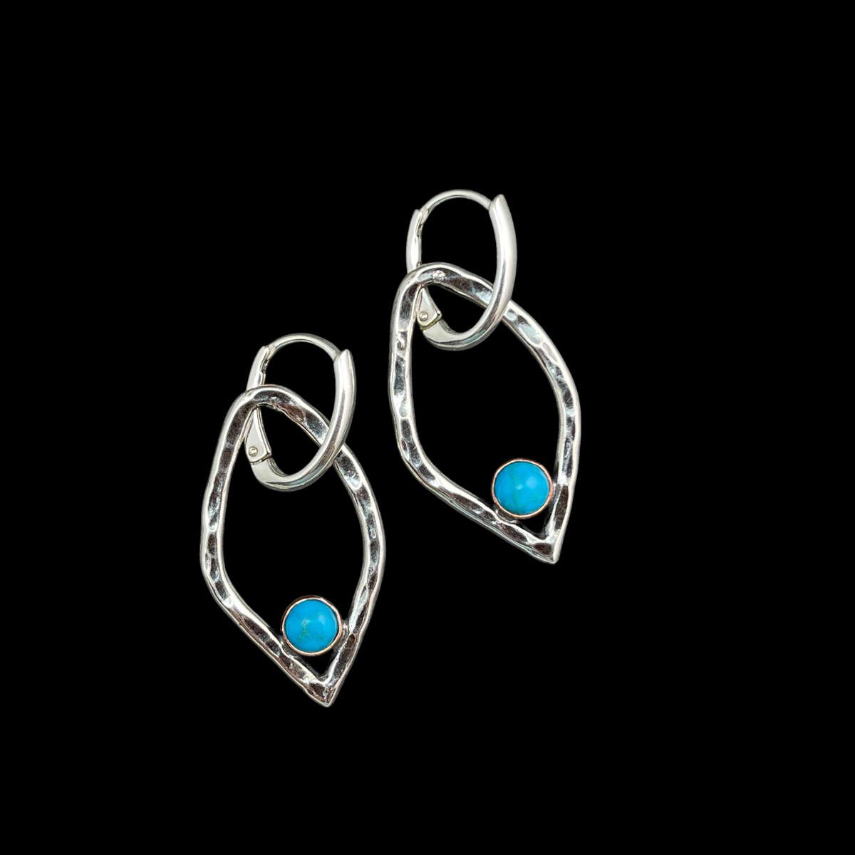 Single Flame Earrings