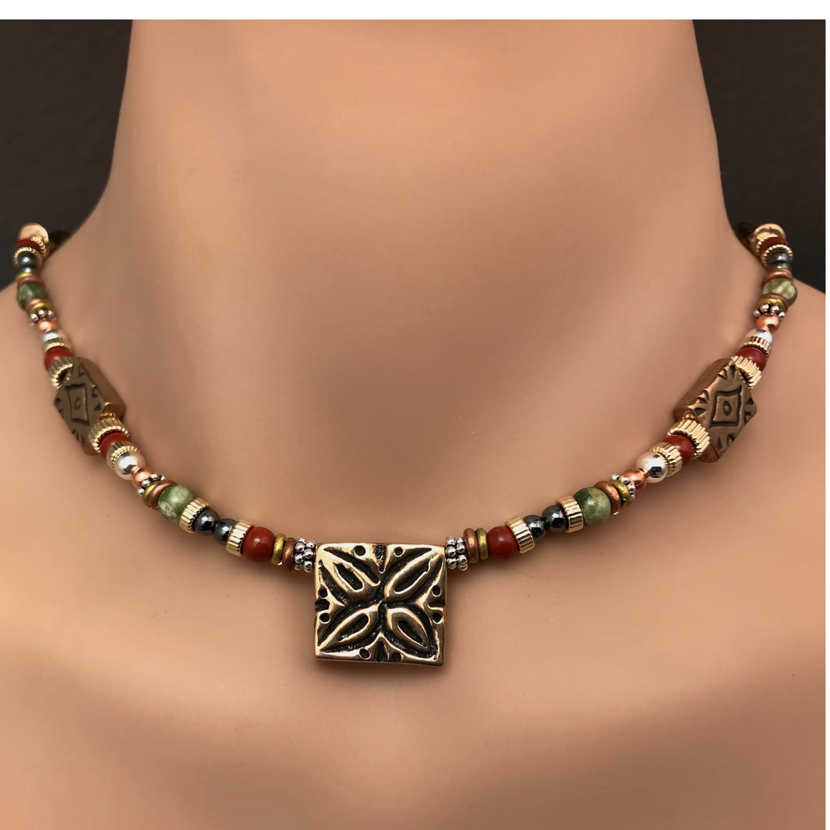 Square Roots Necklace