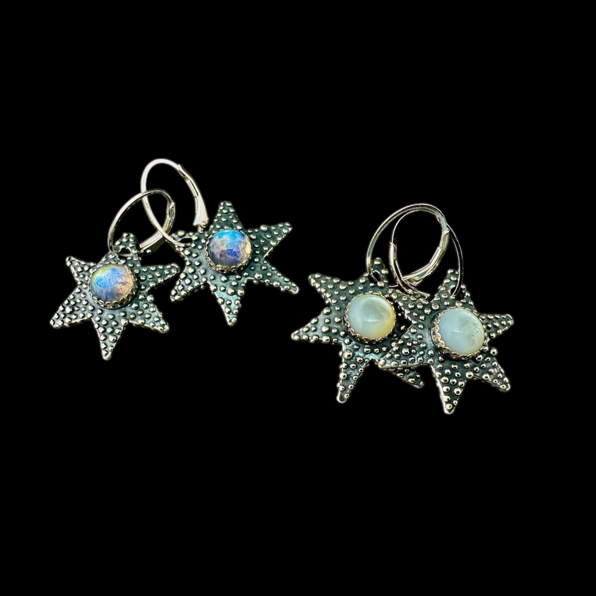 Star Drop Earrings
