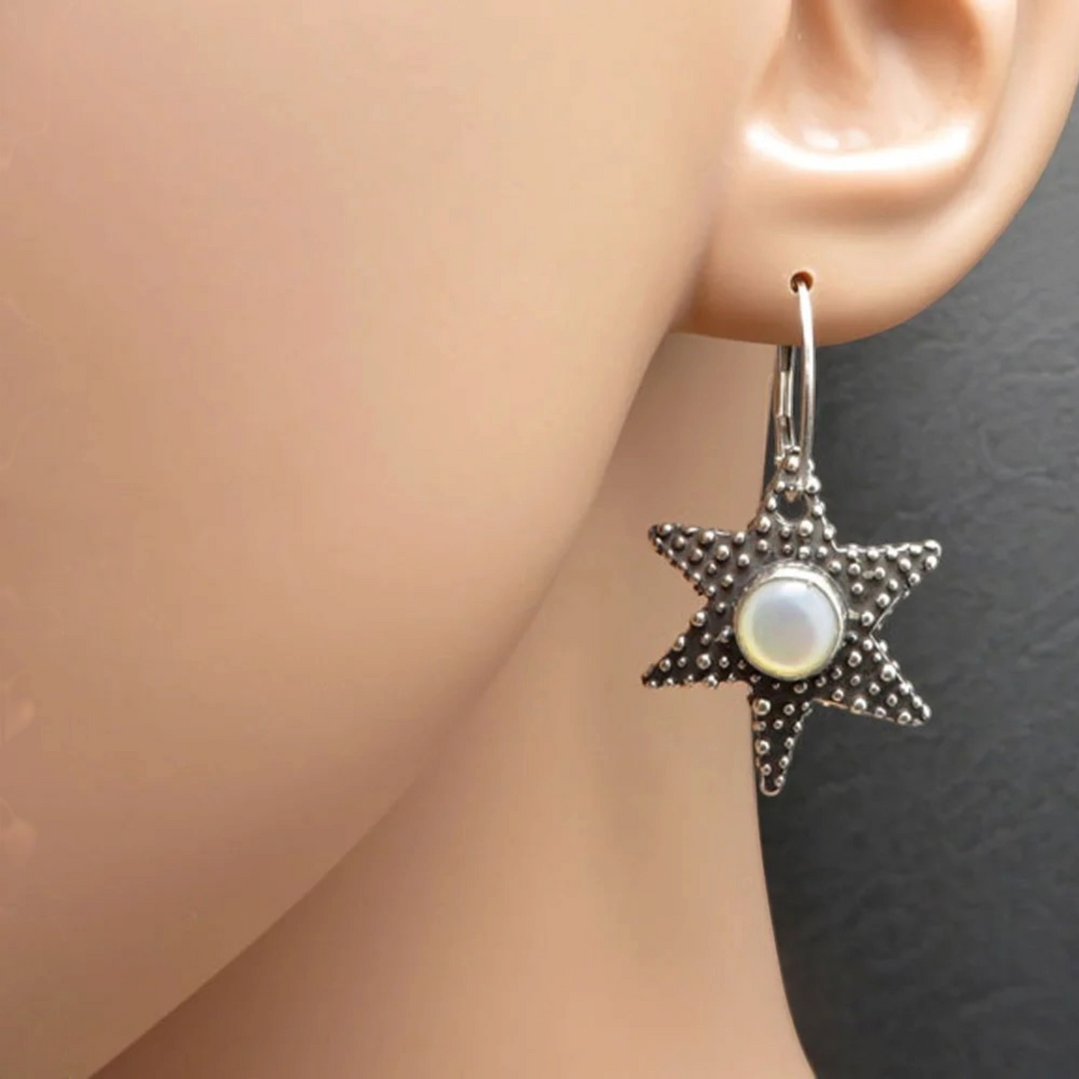 Star Drop Earrings