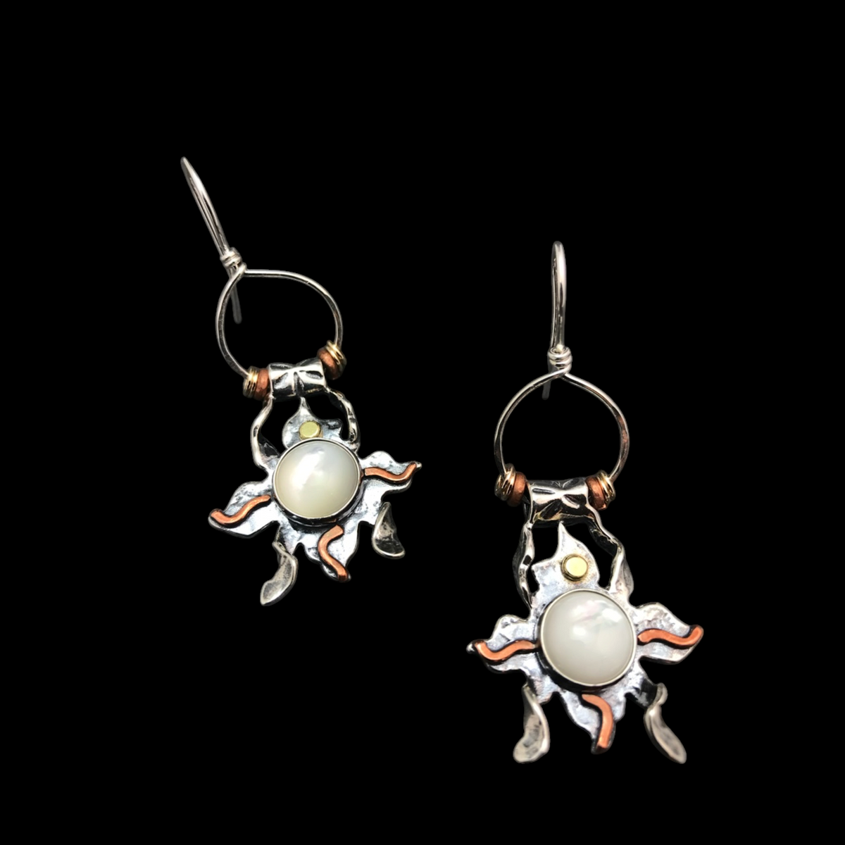 Star Flower Earrings