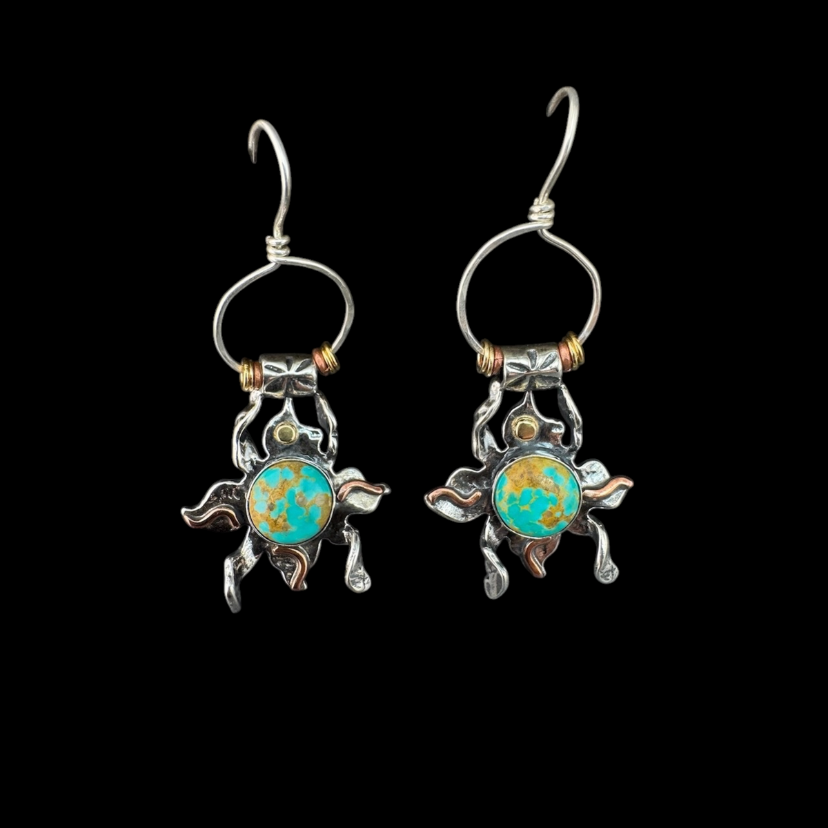 Star Flower Earrings