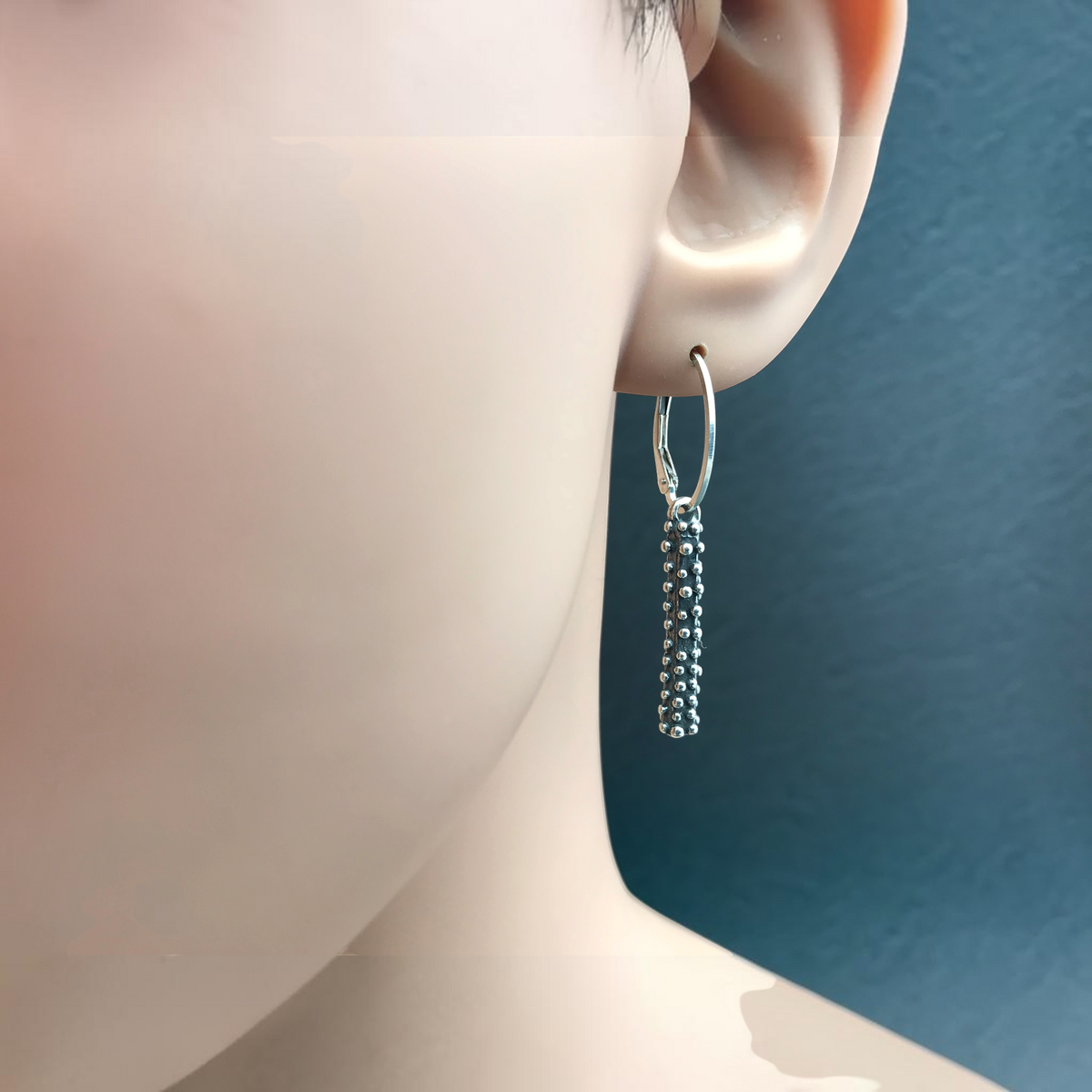 Granulated Ingots Earrings