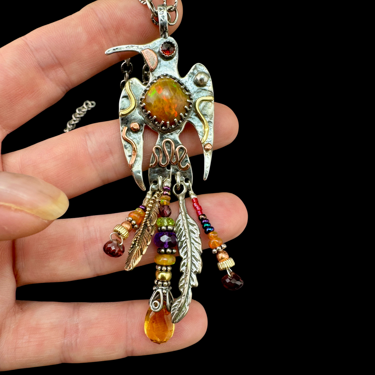 Thunderbird Opal Necklace