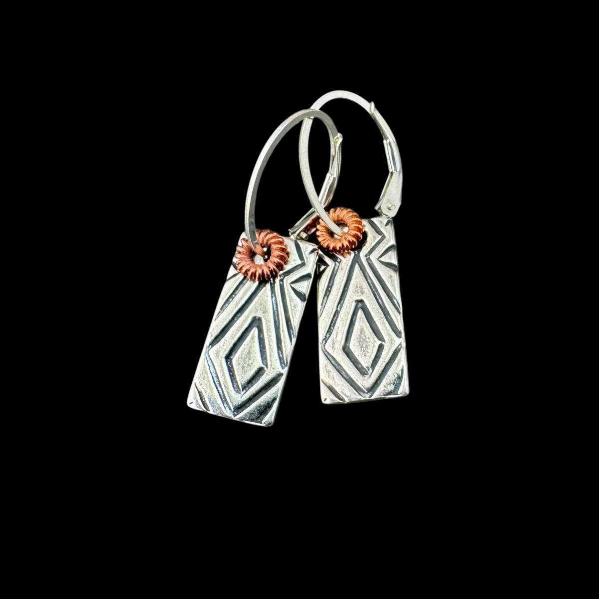 Reflection Rectangles Earrings
