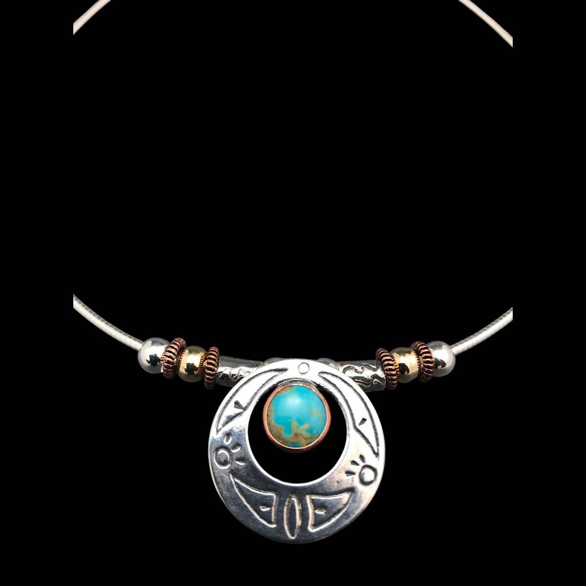Rising Moon Necklace