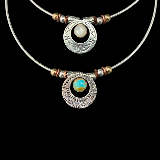 Rising Moon Necklace