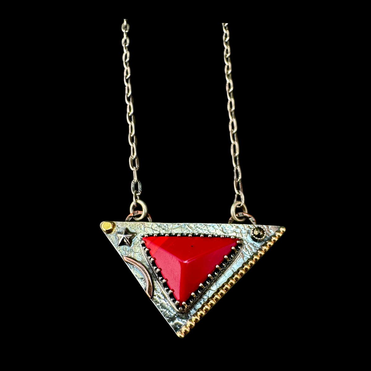 Rosarita Triangle Necklace